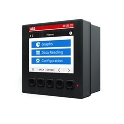 ABB M4M 20 ETHERNET Network Analyzer 2 Digital Outputs I/O (3) 230V 5-6A IP54